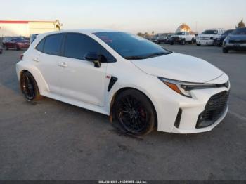  Salvage Toyota Gr Corolla