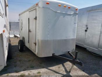  Salvage Haulmark 7.5x12 Cargo Trailer