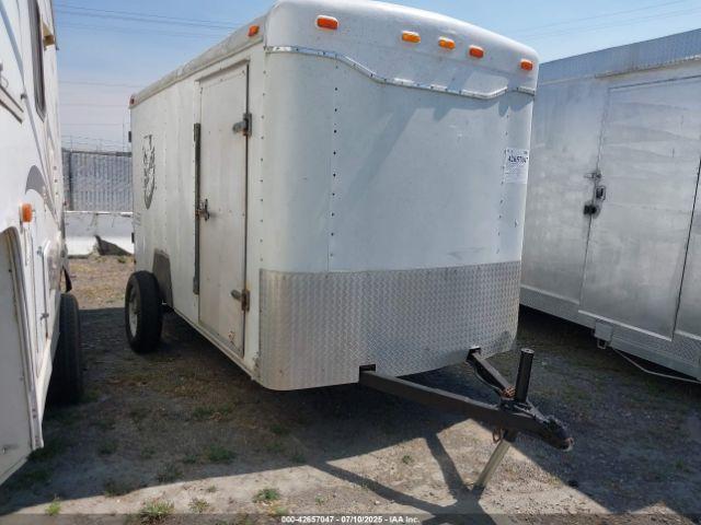 Salvage Haulmark 7.5x12 Cargo Trailer