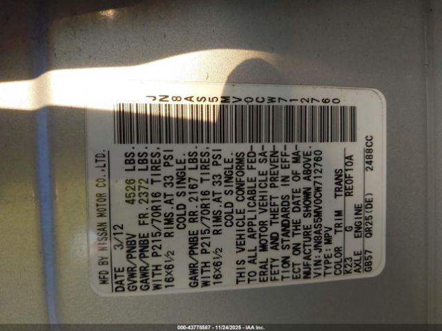 Nissan Rogue S Image 5