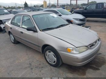  Salvage Toyota Corolla