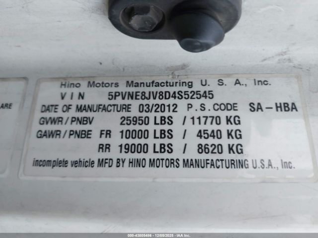 Hino 258 268 Image 16