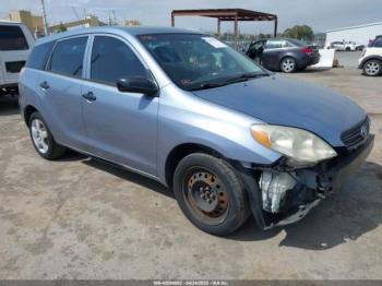  Salvage Toyota Matrix