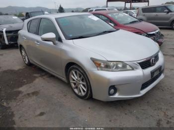  Salvage Lexus Ct