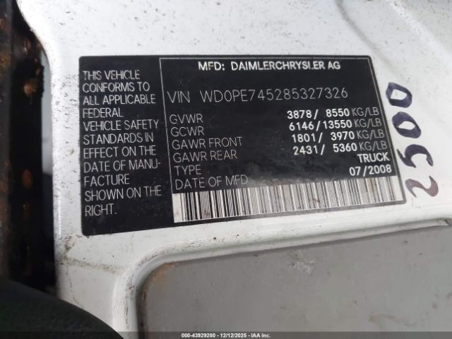 Dodge Sprinter Van 2500 Image 10