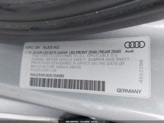 Audi A6 2.0t Premium Image 5