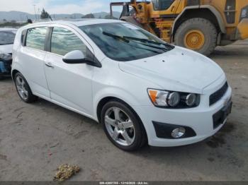  Salvage Chevrolet Sonic