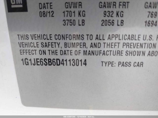 Chevrolet Sonic Ltz Auto Image 6