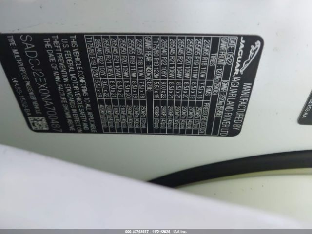 Jaguar F-PACE S P250 Awd Automatic Image 15