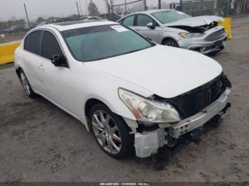  Salvage INFINITI G37