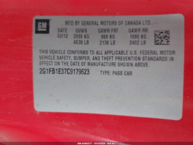 Chevrolet Camaro 1lt Image 16