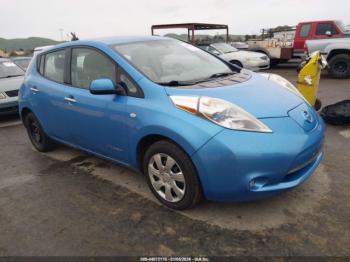  Salvage Nissan LEAF