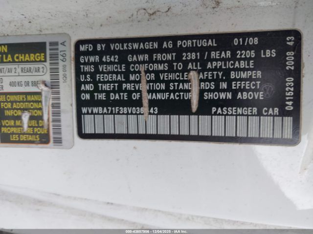 Volkswagen Eos Turbo Image 13