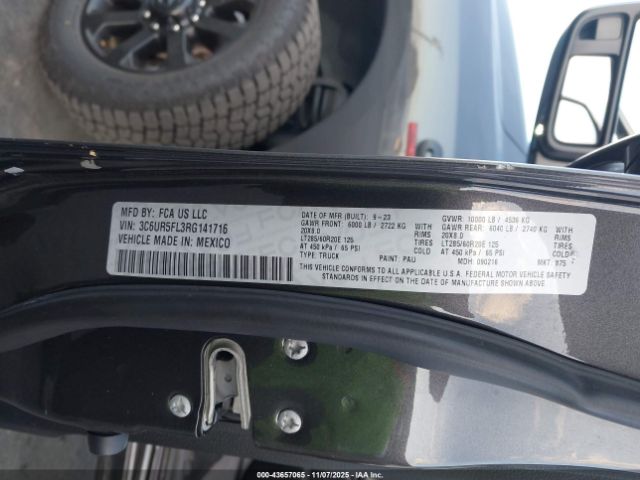 Ram 2500 Laramie  4x4 6'4 Box Image 16