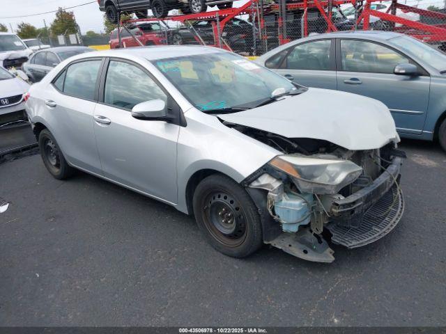  Salvage Toyota Corolla
