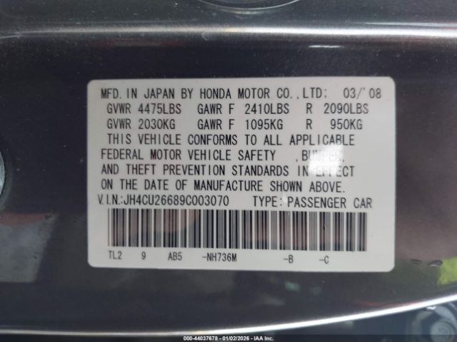 Acura TSX Image 5