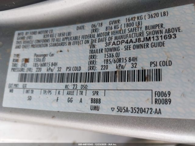 Ford Fiesta S Image 9