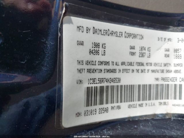 Chrysler Sebring Lxi Image 5